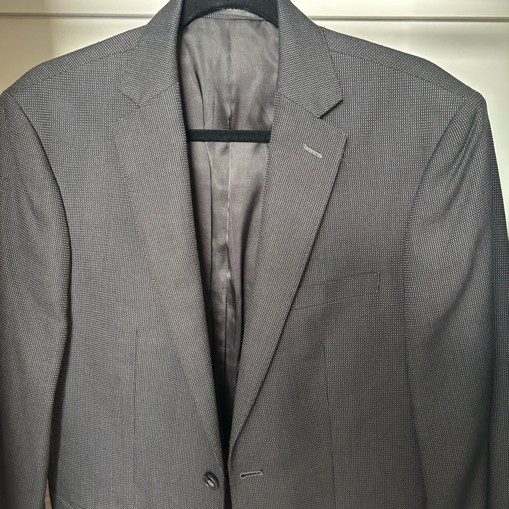 Calvin Klein Men's Gray Blazer